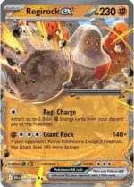 101 Regirock EX Double Rare