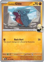 102R Cynthia's Gible REVERSE HOLO Common