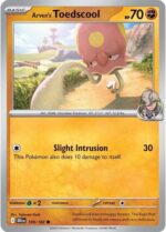 109R Arven's Toedscool REVERSE HOLO Common