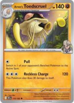 110R Arven's Toedscruel REVERSE HOLO Uncommon