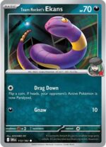 112 Team Rocket's Ekans Common