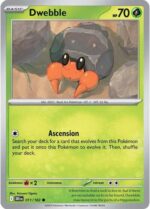011R Dwebble REVERSE HOLO Common