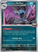 121R Team Rocket's Golbat REVERSE HOLO Uncommon