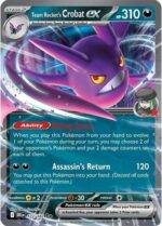122 Team Rocket's Crobat EX Double Rare