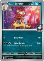 133R Marnie's Scrafty REVERSE HOLO Uncommon