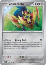 146R Zamazenta REVERSE HOLO Rare
