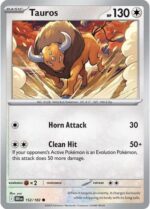 152R Tauros REVERSE HOLO Common