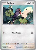 156R Taillow REVERSE HOLO Common