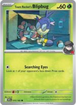 015R Team Rocket's Blipbug REVERSE HOLO Common