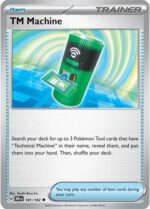 181R TM Machine REVERSE HOLO Uncommon