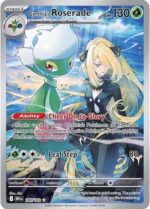 184 Cynthia's Roserade Illustration Rare