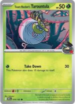 019R Team Rocket's Tarountula REVERSE HOLO Common
