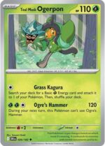 026R Teal Mask Ogerpon REVERSE HOLO Uncommon