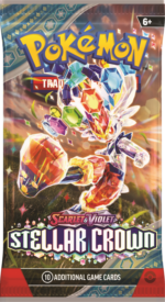 Pokémon Scarlet & Violet: Stellar Crown Booster Pack (10 Cards)