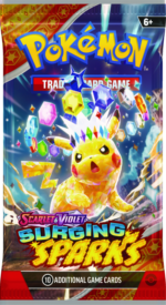 Pokémon Scarlet & Violet: Surging Sparks Booster Pack (10 Cards)