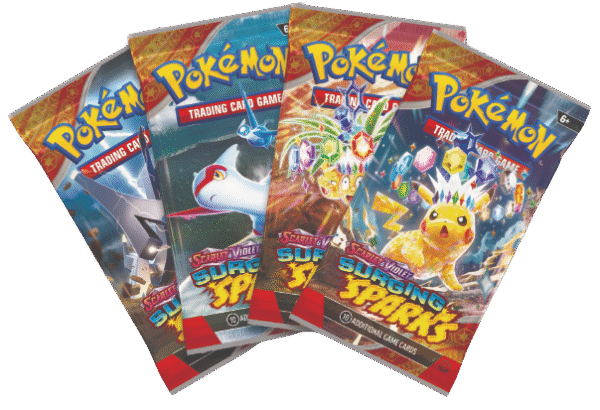 Pokémon Scarlet & Violet: Surging Sparks Booster Pack (10 Cards) - Image 2