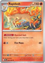 030R Rapidash REVERSE HOLO Uncommon
