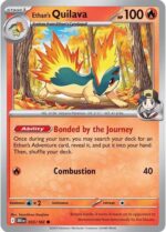 033R Ethan's Quilava REVERSE HOLO Common