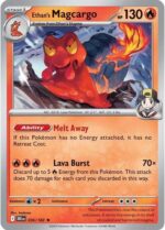 036R Ethan's Magcargo REVERSE HOLO Rare