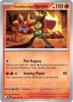 044R Hearthflame Mask Ogerpon REVERSE HOLO Uncommon