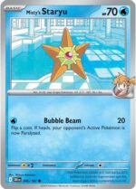 046R Misty's Staryu REVERSE HOLO Common