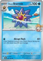 047R Misty's Starmie REVERSE HOLO Uncommon