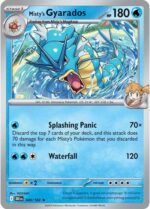 049R Misty's Gyarados REVERSE HOLO Rare