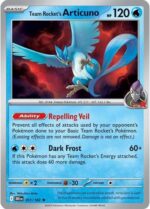 051R Team Rocket's Articuno REVERSE HOLO Rare