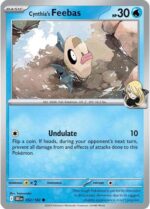 052R Cynthia's Feebas REVERSE HOLO Common