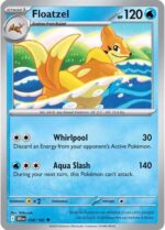 058R Floatzel REVERSE HOLO Uncommon