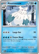 060R Abomasnow REVERSE HOLO Uncommon