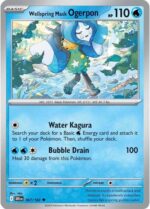 067R Wellspring Mask Ogerpon REVERSE HOLO Uncommon