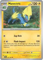 076R Manectric REVERSE HOLO Uncommon