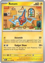 077R Rotom REVERSE HOLO Common