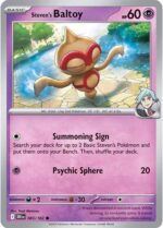 083R Steven's Baltoy REVERSE HOLO Common