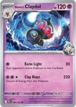 084R Steven's Claydol REVERSE HOLO Uncommon