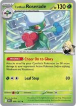 008R Cynthia's Roserade REVERSE HOLO Rare
