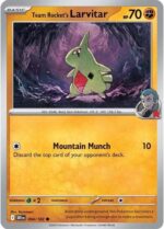 094R Team Rocket's Larvitar REVERSE HOLO Common