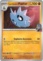 095R Team Rocket's Pupitar REVERSE HOLO Common