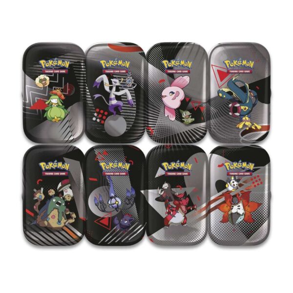 ETV Rip N Ship Pokémon Unova Mini Tin (Black Bolt & White Flare Packs) - Image 2