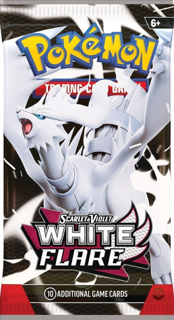 Pokémon Scarlet & Violet: White Flare Booster Pack (10 Cards)